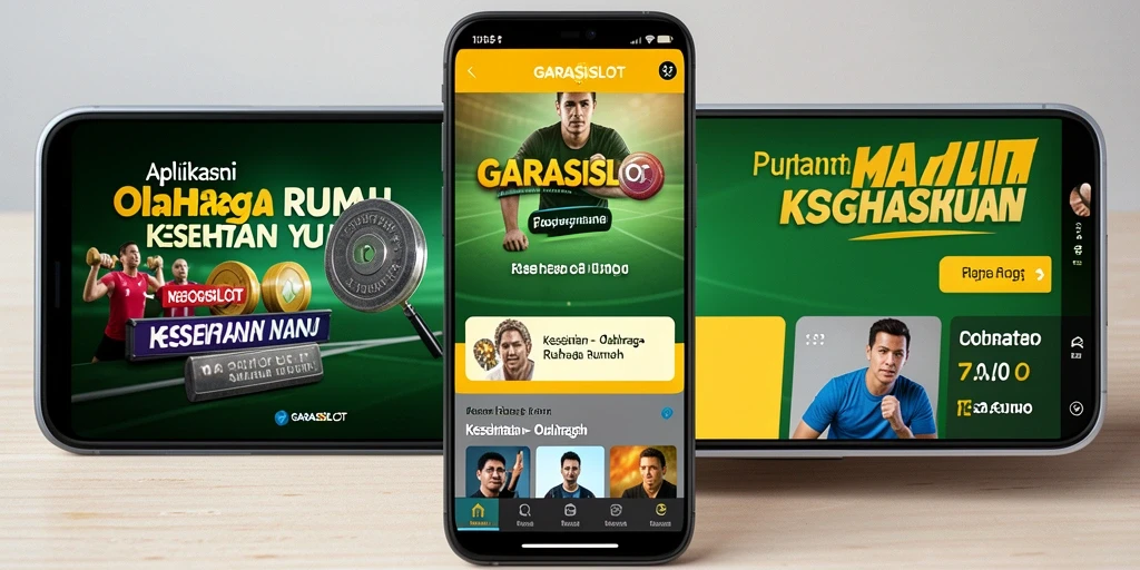 Tampilan antarmuka pengguna GARASISLOT yang menarik dan mudah digunakan.