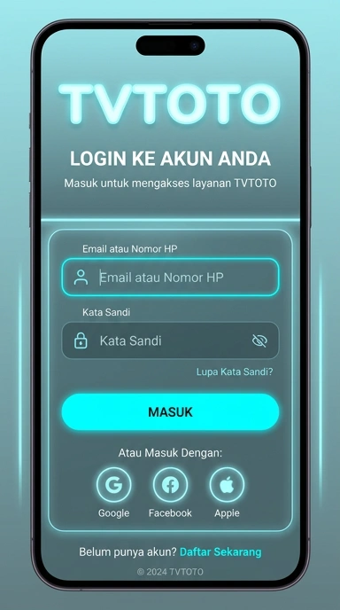 Panduan Login Akun tvtoto untuk Pengguna Android